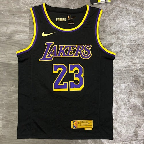 Los Angeles Lakers — LeBron James #23 City Edition (Earned Edition Black)