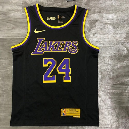 Los Angeles Lakers — Kobe Bryant #24 City Edition (Earned Edition Black)