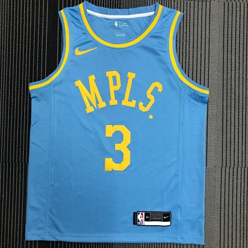 Los Angeles Lakers — Anthony Davis #3 City Edition (Classic Edition Blue "MPLS")