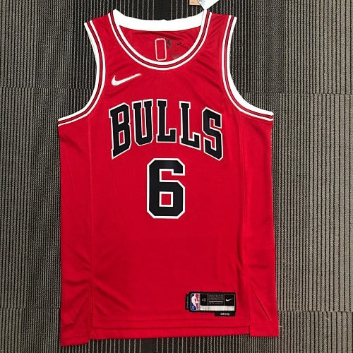 Chicago Bulls — Alex Caruso #6 Icon Jersey (Red)