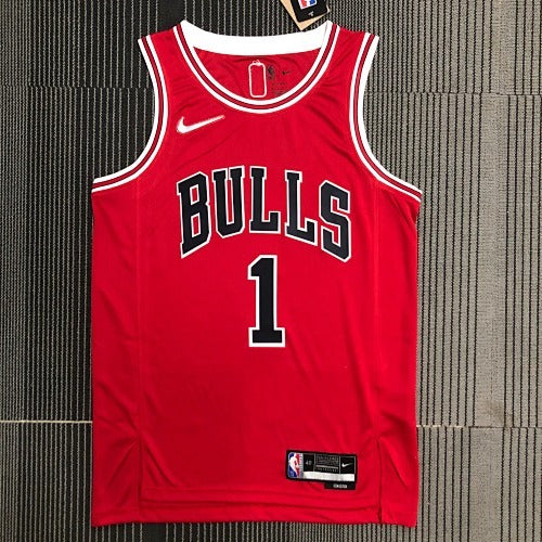 Chicago Bulls — Derrick Rose #1 Icon Jersey (Red)