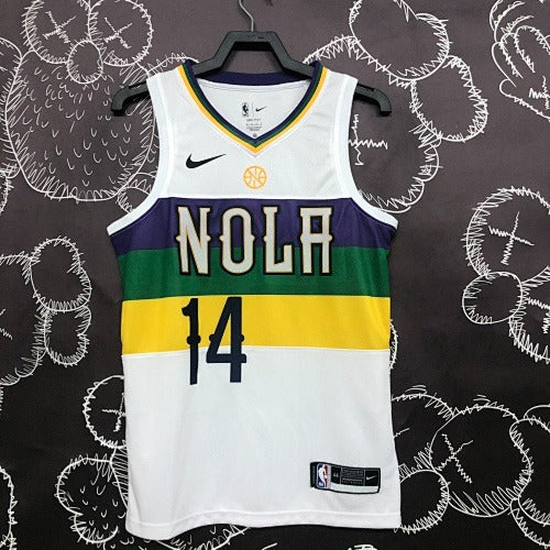 New Orleans Pelicans - Brandon Ingram #14 City Edition Jersey (Mardi Gras NOLA)