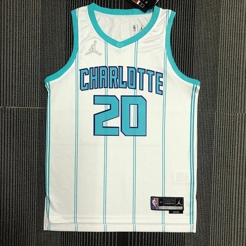 Charlotte Hornets - Gordon Hayward 20 Association Edition Jersey (White) - Sole Revival and Redemption LLC