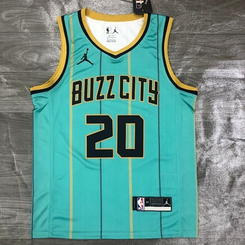 Charlotte Hornets - Gordon Hayward #20 City Edition Jersey (Buzz City Teal)