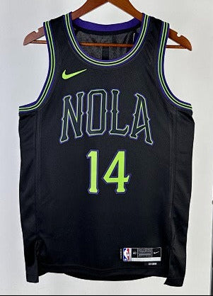 New Orleans Pelicans - Brandon Ingram #14 City Edition Jersey (Black NOLA)