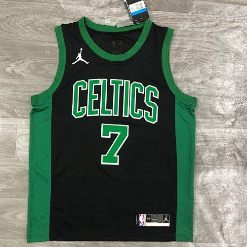 Boston Celtics — Jaylen Brown #7 Statement Edition Jersey (Black/Green)