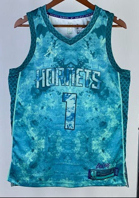 Charlotte Hornets - LaMelo Ball #1 Select Series Jersey (Teal Tie-Dye)