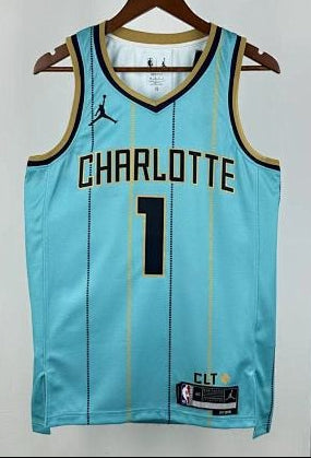 Charlotte Hornets - LaMelo Ball #1 City Edition Jersey (Teal CLT)