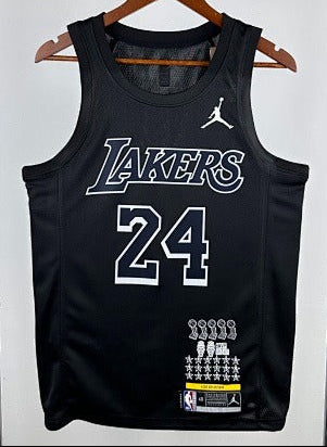 Los Angeles Lakers — Kobe Bryant #24 City Edition (Statement Black "Mamba")