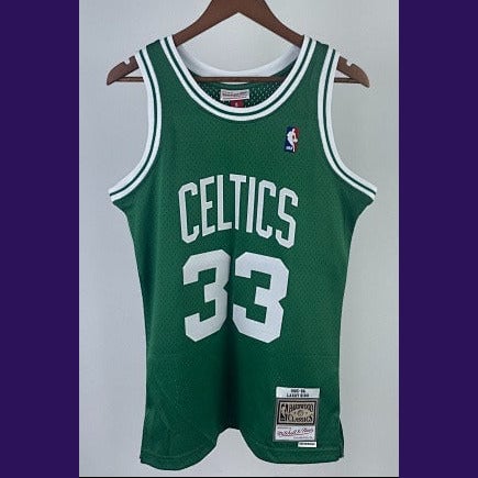 Boston Celtics — Larry Bird 33 Hardwood Classics Edition Jersey (Green) - Sole Revival and Redemption LLC