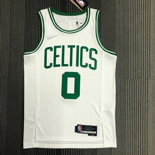 Boston Celtics — Jayson Tatum 0 Association Jersey (White) - Sole Revival and Redemption LLC