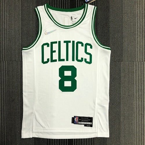 Boston Celtics — Kemba Walker #8 City Edition Jersey (White/Green)