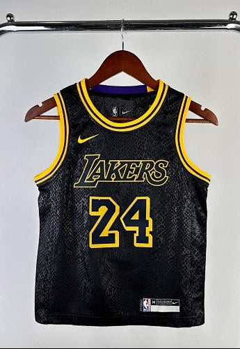 Los Angeles Lakers — Kobe Bryant #24 City Edition (City Edition Black Snakeskin "Mamba")
