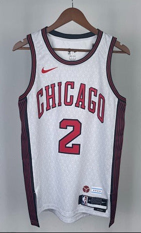 Chicago Bulls — Lonzo Ball #2 Classic Edition Jersey (White)