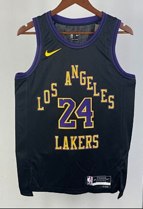 Los Angeles Lakers — Kobe Bryant #24 City Edition (City Edition Black "Los Angeles Lakers")