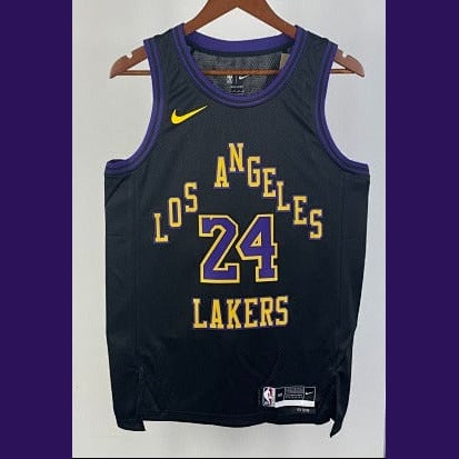 Los Angeles Lakers — Kobe Bryant #24 City Edition (City Edition Black "Los Angeles Lakers")