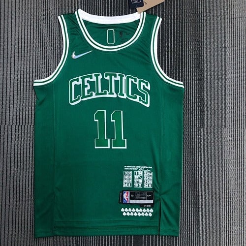Boston Celtics — Kyrie Irving 11 Earned Edition Jersey (Green) - Sole Revival and Redemption LLC