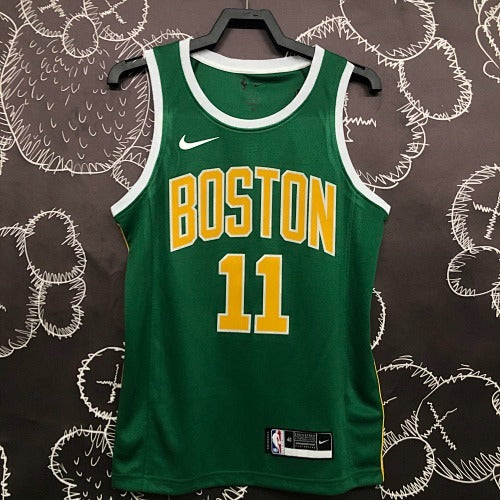 Boston Celtics — Kyrie Irving #11 City Edition Jersey (Green/Gold)