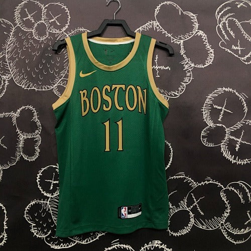 Boston Celtics — Kyrie Irving #11 Classic Edition Jersey (Dark Green/Gold)