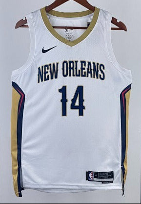New Orleans Pelicans - Brandon Ingram #14 Association Edition Jersey (White New Orleans)