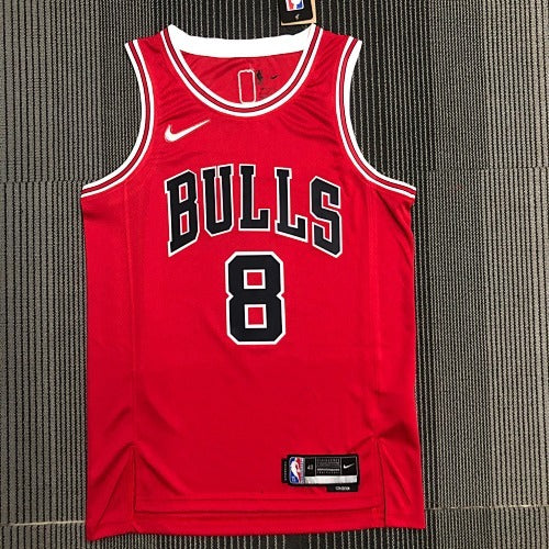 Chicago Bulls — Zach LaVine #8 Icon Jersey (Red)