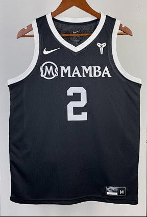 Los Angeles Lakers — Lonzo Ball #2 City Edition (Statement Black "MAMBA")