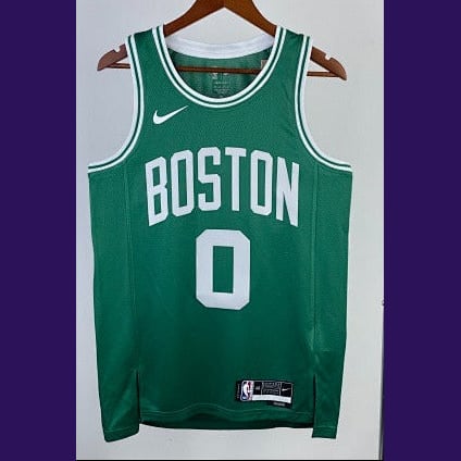 Boston Celtics — Jayson Tatum #0 Icon Edition Jersey (Green)