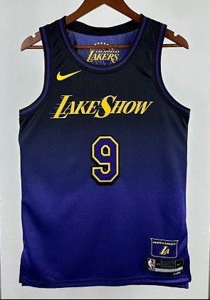 Los Angeles Lakers - Rajon Rondo #9 City Edition (City Edition "LakeShow" Purple-Black Fade)