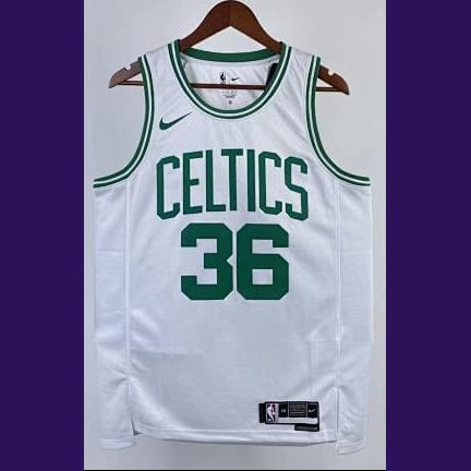 Boston Celtics — Marcus Smart 36 Association Jersey (White) - Sole Revival and Redemption LLC