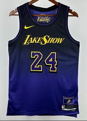 Los Angeles Lakers — Kobe Bryant #24 City Edition (City Edition "LakeShow" Purple-Black Fade)