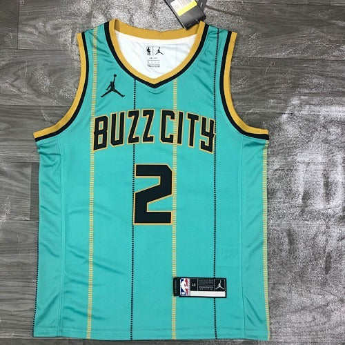 Charlotte Hornets - LiAngelo Ball #2 City Edition Jersey (Buzz City Teal)