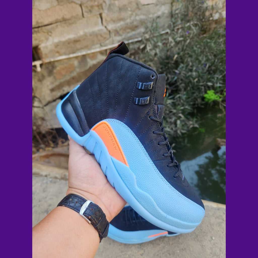 Jordan 12 Design-Inspired - "Soft Blues" - AJ-SFTBLU-1231 - Sole Revival and Redemption LLC