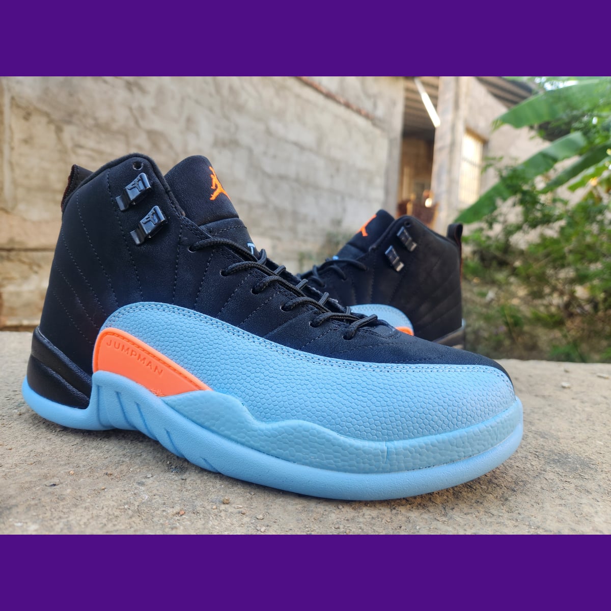 Jordan 12 Design-Inspired - "Soft Blues" - AJ-SFTBLU-1231 - Sole Revival and Redemption LLC