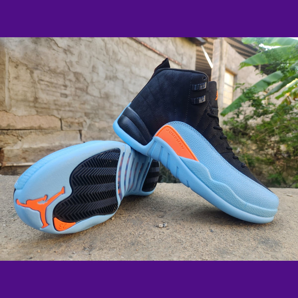 Jordan 12 Design-Inspired - "Soft Blues" - AJ-SFTBLU-1231 - Sole Revival and Redemption LLC