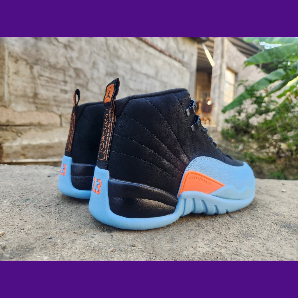Jordan 12 Design-Inspired - "Soft Blues" - AJ-SFTBLU-1231 - Sole Revival and Redemption LLC