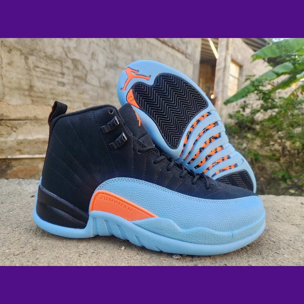Jordan 12 Design-Inspired - "Soft Blues" - AJ-SFTBLU-1231 - Sole Revival and Redemption LLC