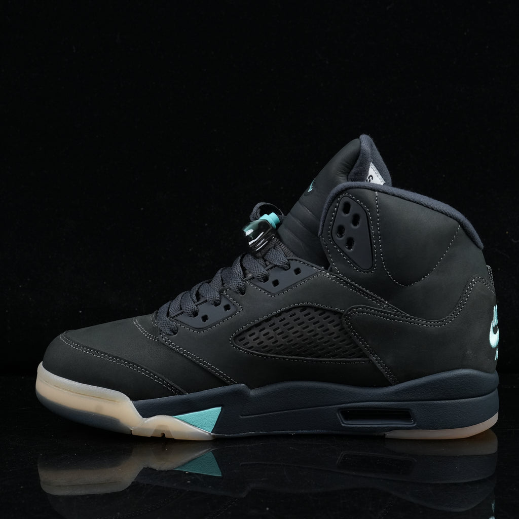 Jordan 5 Design-Inspired - SoleFly "Black & Teal" Custom Tribute - AJ5-SOLEFLY-543