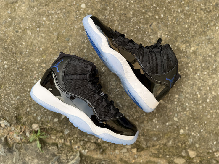 Jordan 11 Design-Inspired - "Space Jam" "Black & University Blue" Custom Tribute - AJ11-SPACEJAM-1137