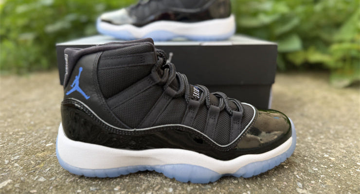 Jordan 11 Design-Inspired - "Space Jam" "Black & University Blue" Custom Tribute - AJ11-SPACEJAM-1137