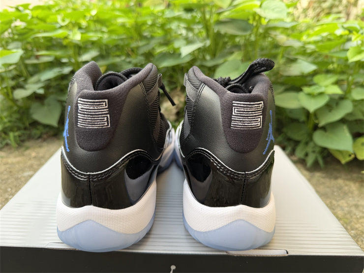 Jordan 11 Design-Inspired - "Space Jam" "Black & University Blue" Custom Tribute - AJ11-SPACEJAM-1137