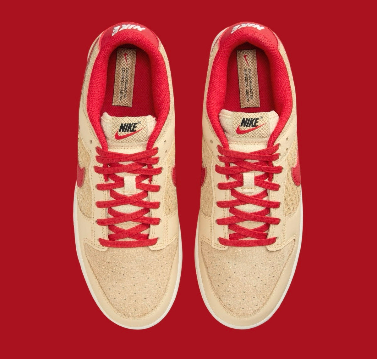 SB Dunk Low – Design‑Inspired "Strawberry Waffles" Custom Tribute Build SBDNK‑094