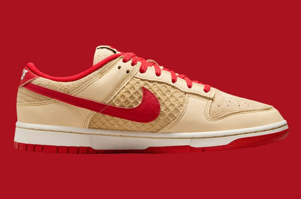 SB Dunk Low – Design‑Inspired "Strawberry Waffles" Custom Tribute Build SBDNK‑094
