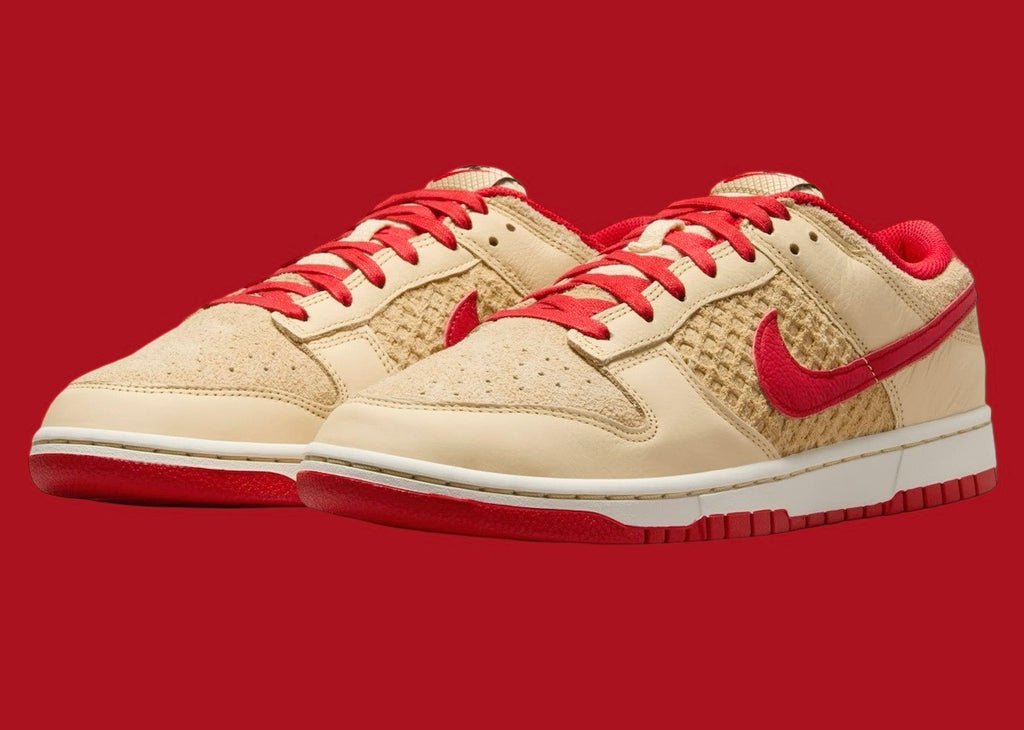 SB Dunk Low – Design‑Inspired "Strawberry Waffles" Custom Tribute Build SBDNK‑094