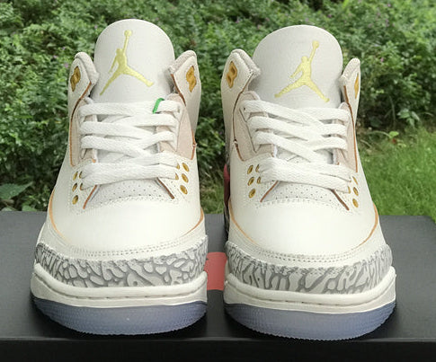Jordan 3 - Design‑Inspired "Medellín Sunset" Custom Tribute Build AJ3-SUNSET-320