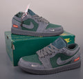 Jordan 1 Low Design-Inspired - "Supreme Green" - AJ1-SUPGRN-069