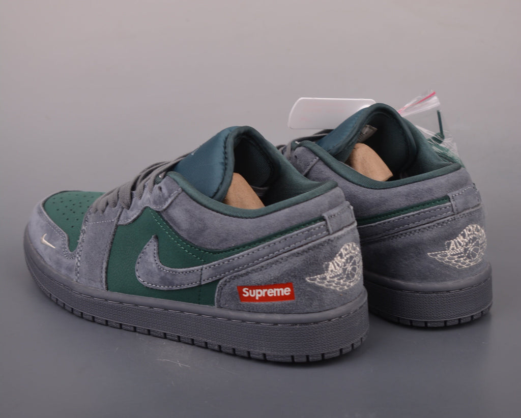 Jordan 1 Low Design-Inspired - "Supreme Green" - AJ1-SUPGRN-069