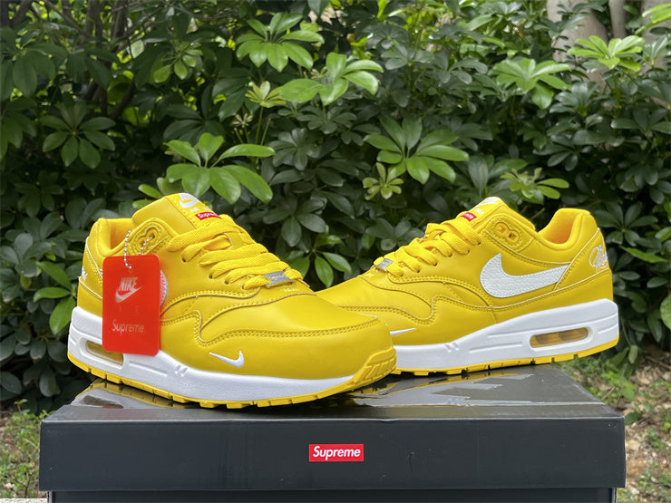 Nike Air Max 1 Design-Inspired - "Supreme Yellow" - AM1-SUPYEL-005
