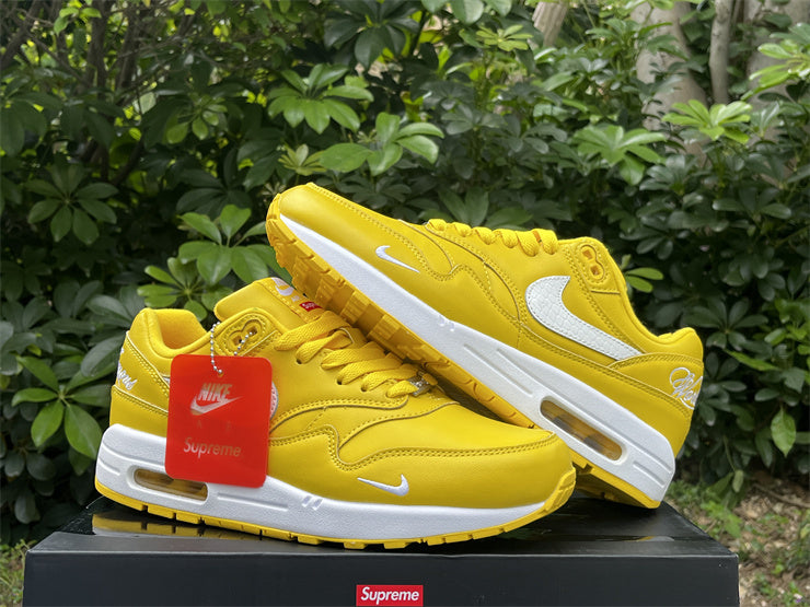Nike Air Max 1 Design-Inspired - "Supreme Yellow" - AM1-SUPYEL-005