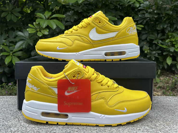 Nike Air Max 1 Design-Inspired - "Supreme Yellow" - AM1-SUPYEL-005