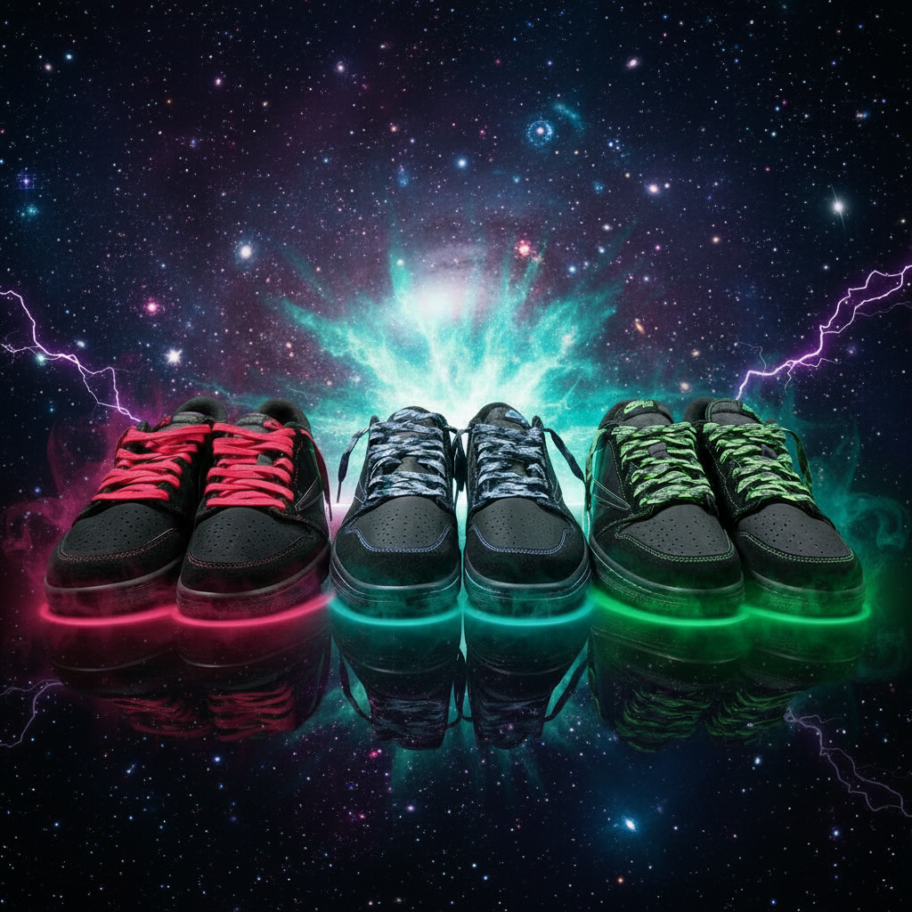 Three Pairs — Galaxy Night Sky Drop